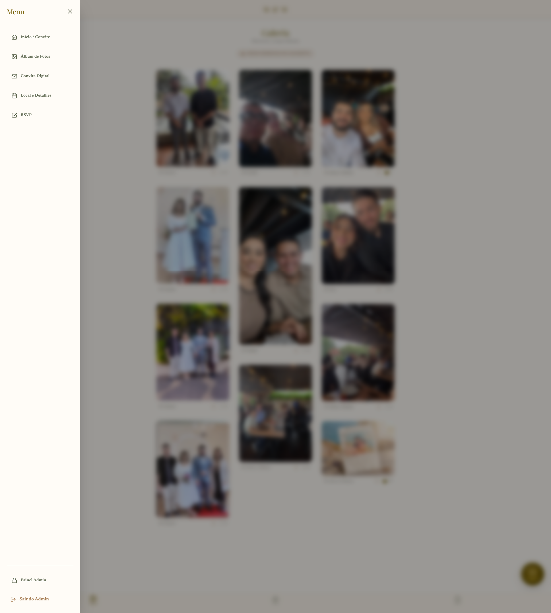 Convite Virtual e Álbum de Casamento